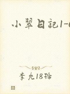 小翠日记1-6封面