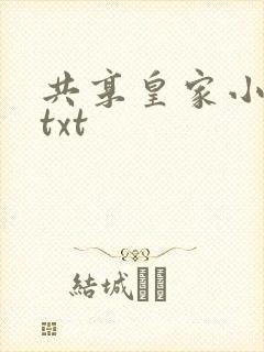 共享皇家小公主txt封面