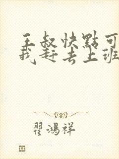 王叔快点可以吗我赶去上班