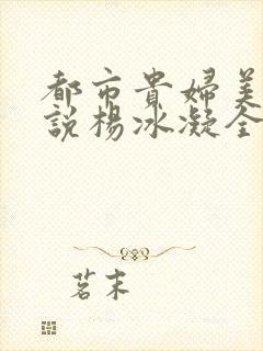 都市贵妇美腿小说杨冰凝全文阅读