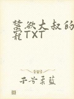 禁欲大叔的心尖宠TXT