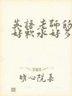 英语老师的兔子好软水好多