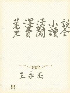 叶泽涛小说全文免费阅读全文