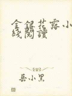 金银花露小说在线阅读