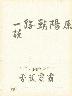 一路朝阳原著小说