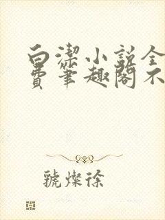 白洁小说全文免费笔趣阁不知所措封面