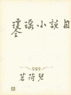 琼瑶小说目录大全封面