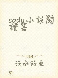 sodu小说阅读器