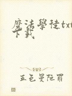 魔法学徒txt下载