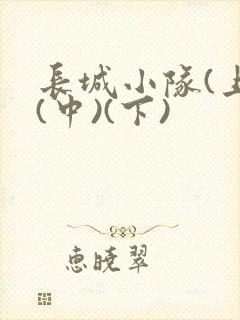 长城小队(上)(中)(下)