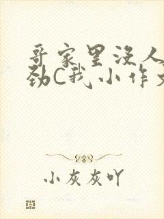 哥家里没人使点劲C我小作文