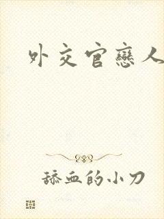 外交官恋人小说