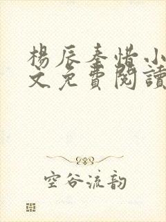 杨辰秦惜小说全文免费阅读最新封面