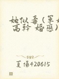 她似毒 (军婚 高干 婚恋)完结封面