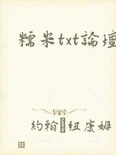 糯米txt论坛
