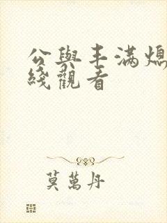 公与丰满熄4在线观看封面