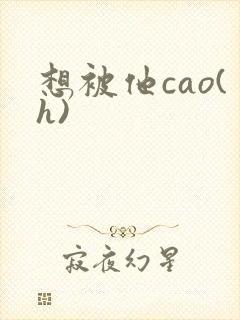 想被他cao(h)