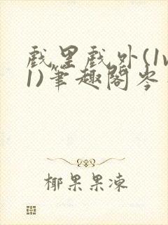 戏里戏外(1v1)笔趣阁岑栾完整版