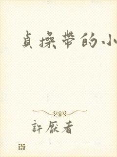 贞操带的小说封面