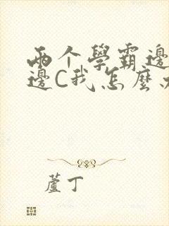 两个学霸边做题边C我怎么办