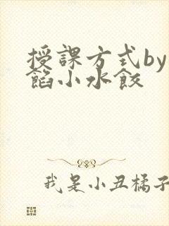 授课方式by肉馅小水饺