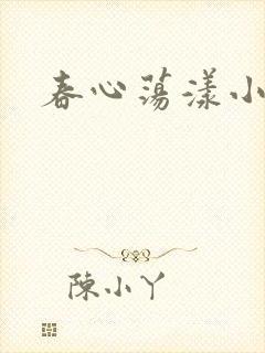 春心荡漾小说封面