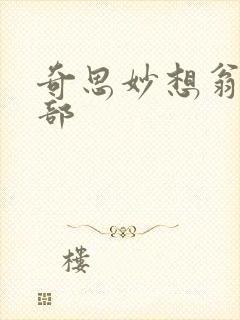 奇思妙想翁十三部