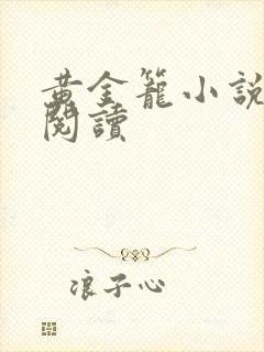 黄金笼小说免费阅读