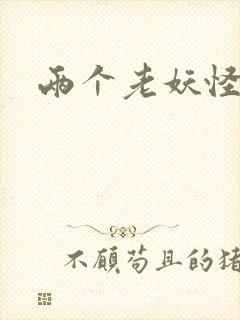 两个老妖怪封面