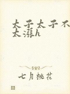 太子太子不要了太涨h