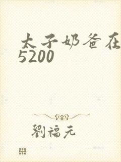 太子奶爸在花都5200