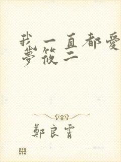 我一直都爱你 梦筱二封面
