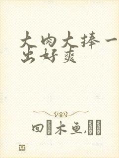 大肉大捧一进一出好爽封面