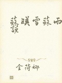 苏映雪苏雨柔小说封面