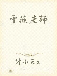雪薇老师封面