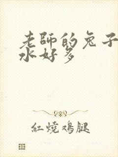 老师的兔子好软水好多