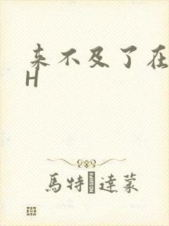 来不及了在车CH