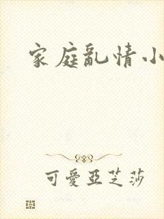 家庭乱情小说