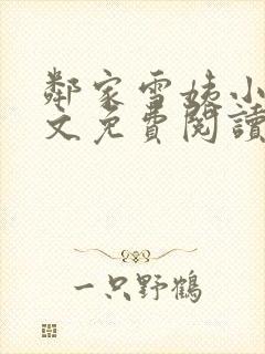 邻家雪姨小说全文免费阅读无弹窗笔趣阁封面