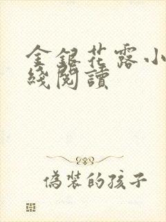 金银花露小说在线阅读封面