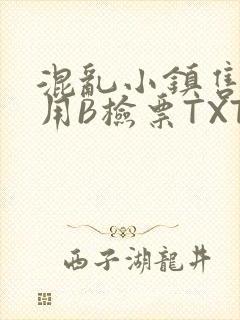 混乱小镇售票员用B检票TXT