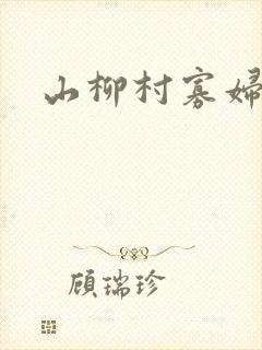 山柳村寡妇情史