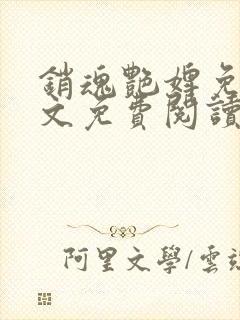 销魂艳婢免费全文免费阅读