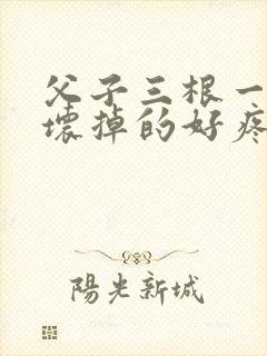 父子三根一起会坏掉的好疼封面