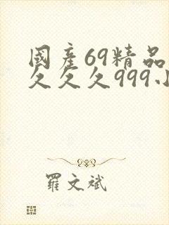 国产69精品久久久久999小说