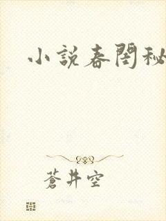 小说春闺秘史