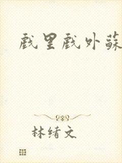 戏里戏外苏玛丽封面