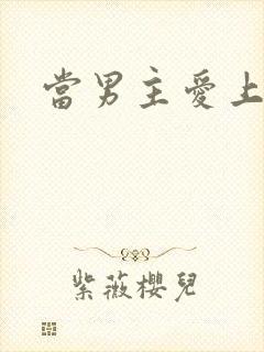 当男主爱上男配