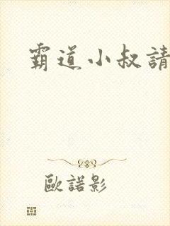 霸道小叔请轻撩封面