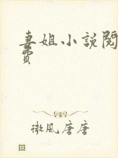 妻姐小说阅读免费